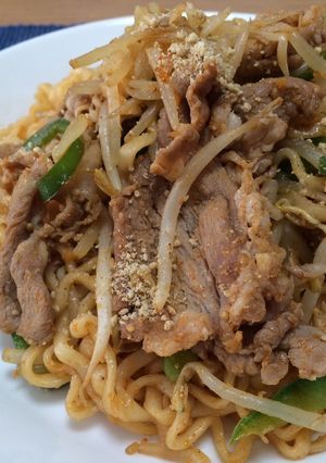 プルコギ風韓国豚めん-レシピのメイン写真