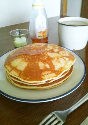 塩メープル味じゃがパンケーキ-レシピのメイン写真