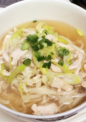 鶏ねぎうどん-レシピのメイン写真