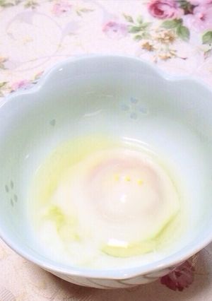 レンジで♪簡単温玉♡-レシピのメイン写真