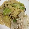 味付け簡単!塩昆布キャベツツナパスタ♡