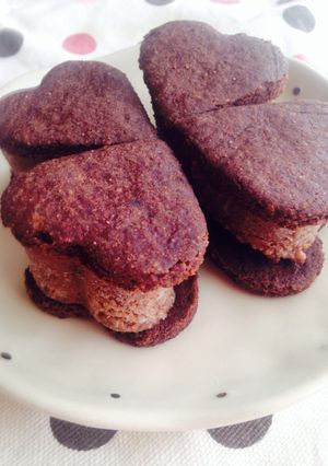 ご飯で⁈チョコクッキーサンドアイス-レシピのメイン写真