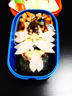 妖怪ウォッチ☆花さか爺☆キャラ弁-レシピのメイン写真