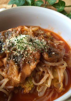 節約＊さばともやしの甘酢あん粉チーズかけ-レシピのメイン写真