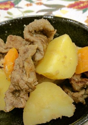 おから床で塩肉じゃが-レシピのメイン写真
