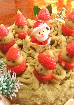 アレルゲン対応さつま芋 X'masケーキ-レシピのメイン写真