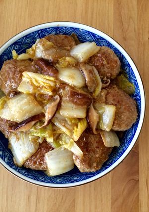 白菜と肉団子の中華風うま煮☆-レシピのメイン写真