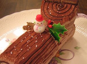 クリスマスケーキ☆ブッシュドノエル-レシピのメイン写真