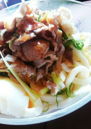 簡単あっさり★豚肉のしゃぶしゃぶうどん-レシピのメイン写真