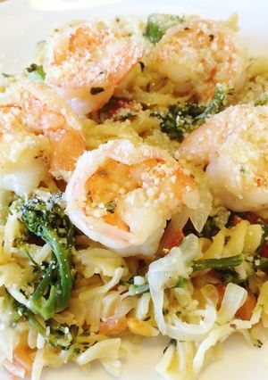 鍋一つで★海老とブロッコリーのパスタ★-レシピのメイン写真