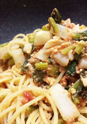 お野菜たっぷり 彩りパスタ-レシピのメイン写真