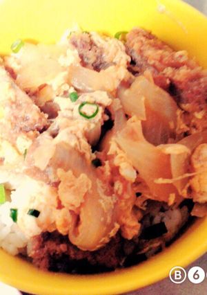 残り物のトンカツリメイク♡簡単♩カツ丼-レシピのメイン写真