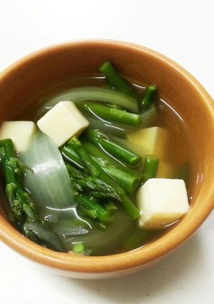 お豆腐入りコンソメスープ-レシピのメイン写真