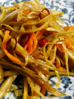 金平ごぼうOIshi~!にんにく風-レシピのメイン写真