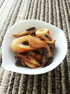 霜降りヒラタケとちくわの甘辛炒め-レシピのメイン写真