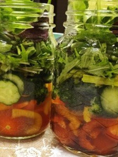 超簡単!好きな野菜DEジャーサラダ♡-レシピのメイン写真