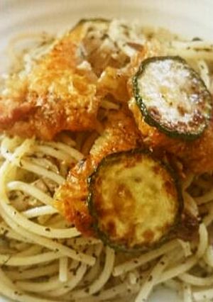 チキンとズッキーニの和風パスタ-レシピのメイン写真