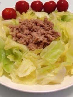 茹でキャベツの和風ツナ和え-レシピのメイン写真