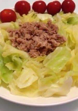 茹でキャベツの和風ツナ和え-レシピのメイン写真
