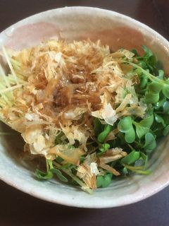 簡単で適当なかいわれ大根のぽん酢和え-レシピのメイン写真