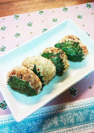 簡単！鶏ひき肉ふんわりジューシー焼き-レシピのメイン写真