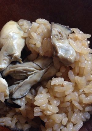 簡単 ぷりぷり 牡蠣ご飯-レシピのメイン写真
