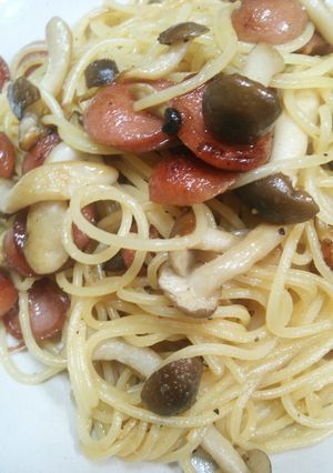 簡単☆しめじとウインナーのパスタ-レシピのメイン写真