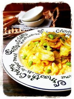 春野菜とふわふわ卵noマヨカレー炒め-レシピのメイン写真