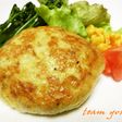 夏だ~☀カレー豆腐ハンバーグ
