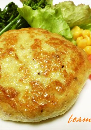 夏だ~☀カレー豆腐ハンバーグ-レシピのメイン写真