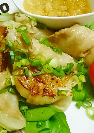 ２種のたれでいただく新玉ねぎの豚肉巻き❀-レシピのメイン写真