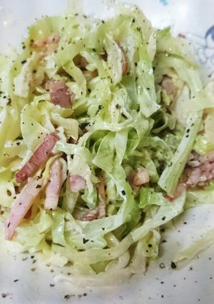 キャベツとベーコンのサラダ-レシピのメイン写真