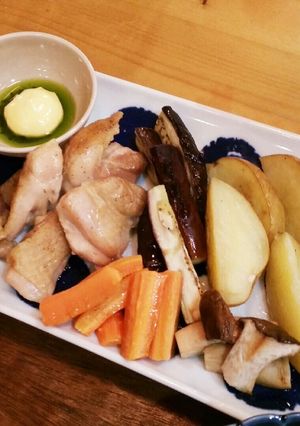 新じゃがで♡鶏肉とごろごろ野菜のグリル-レシピのメイン写真