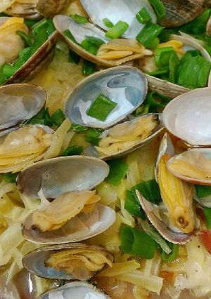 フライパンで簡単美味しいあさりの酒蒸し♪-レシピのメイン写真
