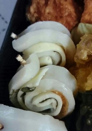 お弁当に！ちくわの大葉・チーズ巻き-レシピのメイン写真