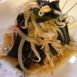 もやしとわかめの中華風ぽん酢和え
