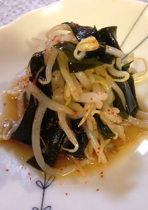 もやしとわかめの中華風ぽん酢和え-レシピのメイン写真