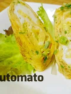 お弁当に♪柚子胡椒香る大人の卵焼き❀-レシピのメイン写真