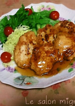 ふわふわ豆腐のチキンバーグ-レシピのメイン写真