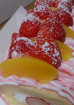 ロールケーキ-レシピのメイン写真