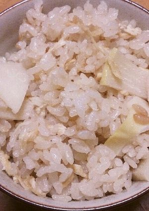 筍御飯-レシピのメイン写真