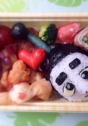 チョンマゲが決め手のバカ殿★キャラ弁-レシピのメイン写真