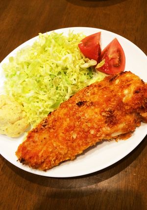 揚げないチーズチキンカツ-レシピのメイン写真