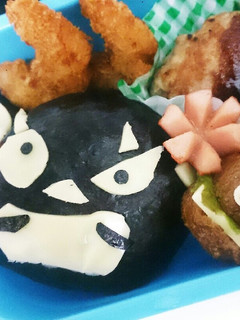 妖怪ウオッチキャラ弁!黒鬼参上!-レシピのメイン写真