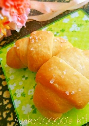 ふんわり♪塩オリーブオイルロール-レシピのメイン写真
