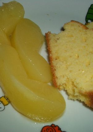 缶詰のシロップで☆簡単りんごのコンポート-レシピのメイン写真