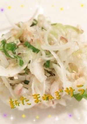 絶品♡簡単‼︎新たまねぎのサラダ-レシピのメイン写真
