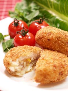 ゆで卵入りコロッケ-レシピのメイン写真
