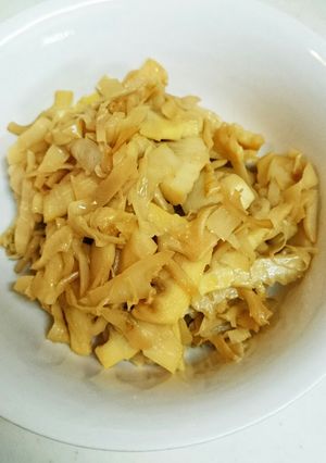 穂先メンマ風ごま油炒め-レシピのメイン写真