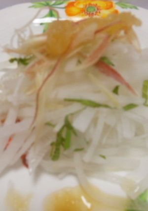 大根サラダ　時短簡単　私流-レシピのメイン写真